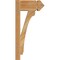 Ekena Millwork Legacy Arts & Crafts Rough Sawn Outlooker, Western Red Cedar, 6"W x 12"D x 24"H OUT06X12X24LEC03RWR - alternate 3